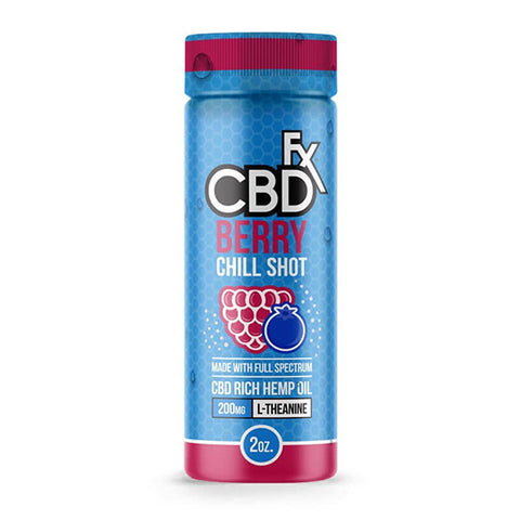 CBDfx Berry CBD Chill Shot - Our Review - The Greenest